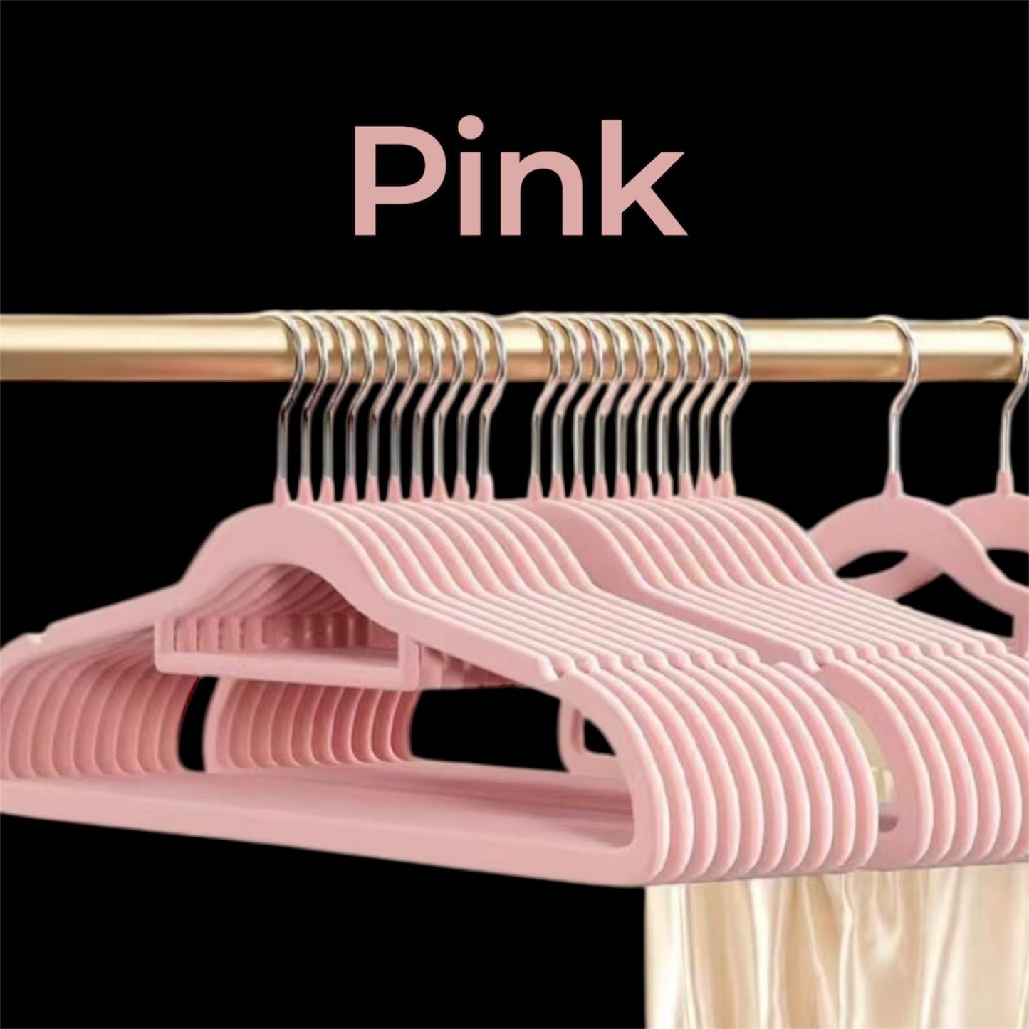 10 Pcs Premium Velvet Anti Slip Hotel Grade Hangers