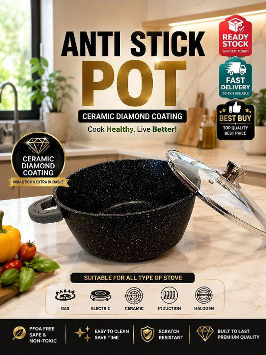 Non-Stick Soup Pot Suitable for All Stove