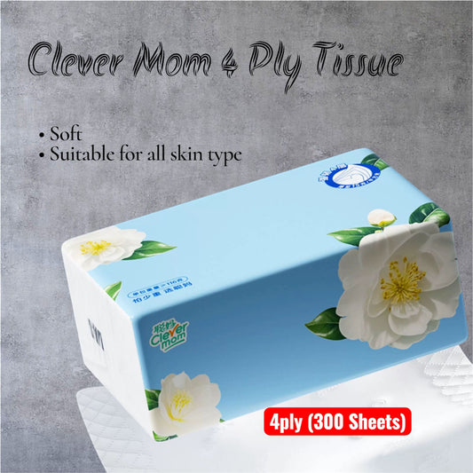 Clever Mom 4ply Tissue
